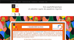 Desktop Screenshot of cliniquetransculturelle-mana.org